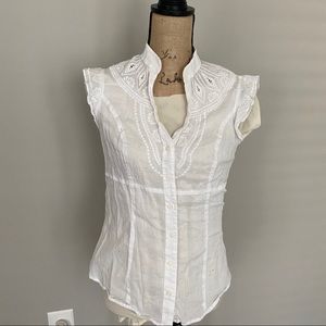 Express White Blouse